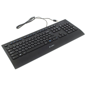 Клавіатура Logitech K280E Corded (920-005215) USB Black (139934) надійний