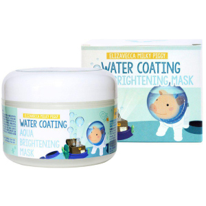 Маска нічна зволожуюча Elizavecca Milky Piggy Water Coating Aqua Brightening Mask 100 мл (8809339904131) краща модель в Миколаєві