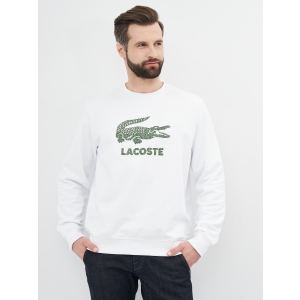 Світшот Lacoste SH0065-001 2XL (T7) White (3665926027189) в Миколаєві