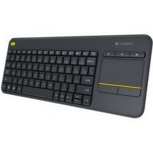 Клавиатура Logitech Wireless Touch Keyboard K400 Plus RUS Black (920-007147) лучшая модель в Николаеве