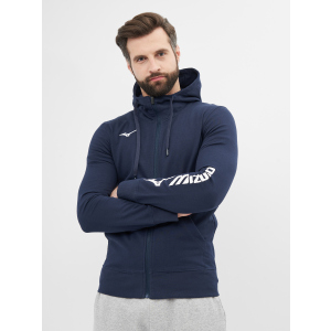 Спортивна кофта Mizuno 32EC7B7014 S Синя (5054698393444) ТОП в Миколаєві