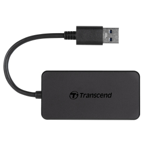 USB-хаб 4-портовий Transcend USB 3.1 Gen 1 (TS-HUB2K) ТОП в Миколаєві