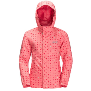 Вітровка Jack Wolfskin Tucan Dotted Jacket Kids 1608891-8296 140 см (4060477841472) краща модель в Миколаєві