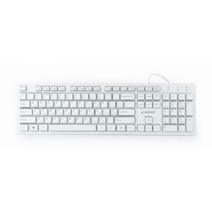 Клавиатура Gembird KB-MCH-03-W-UA White USB UKR ТОП в Николаеве