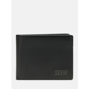 Мужское портмоне кожаное Guess SM2510-LEA24 Black (7613395753203) в Николаеве