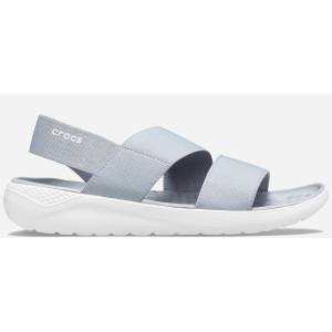 Сандалії Crocs Jibbitz Womens LiteRide Stretch Sandal 206081-00J-W7 37-38 23.8 см Light Grey/White (9001057683704_191448503915) ТОП в Миколаєві