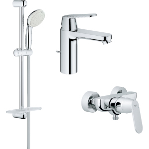 Набір змішувачів GROHE Eurosmart Cosmopolitan 126114M краща модель в Миколаєві