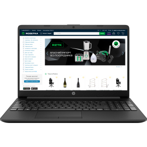 Ноутбук HP Laptop 15-dw3016ua (424A9EA) Jet Black ТОП в Миколаєві