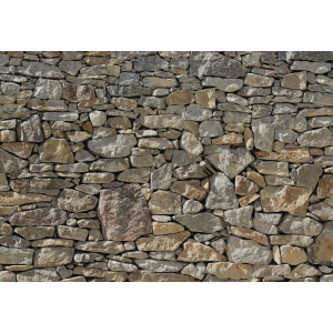 Фотошпалери флізелінові Komar Stone Wall (Кам'яна стіна) 368х254 см 8 сегментів (8NW-727) ТОП в Миколаєві