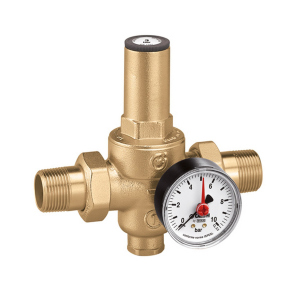 Редуктор тиску води Caleffi DN 1/2" (PN 25) мембранний статитка-динаміка до 80° С (536040) ТОП в Миколаєві