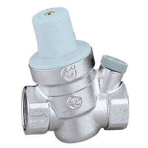 Редуктор тиску Caleffi DN 1/2" (60° С) мембранний з гніздом для манометра (533441) ТОП в Миколаєві