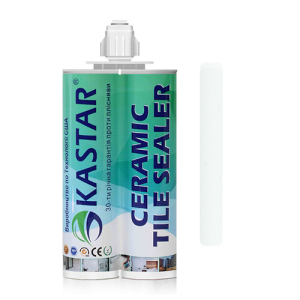 Двухкомпонентная эпоксидная фуга затирка Kastar Ceramic Tile Sealant Снежно-белый, 400мл.