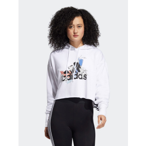 Худі Adidas Nini Gfx Hoody GJ6546 XS White (4064045426412) в Миколаєві