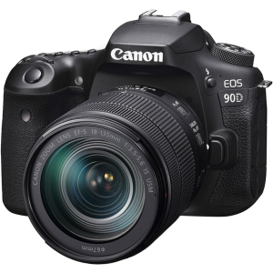 Фотоапарат Canon EOS 90D EF-S 18-135mm IS USM Kit Black (3616C029) Офіційна гарантія! краща модель в Миколаєві