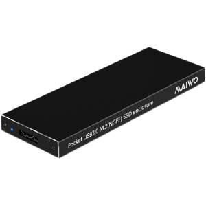 Внешний карман Maiwo для M.2 SSD (NGFF) SATA - USB 3.0 (K16N black) в Николаеве