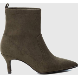 Ботильйони XTI Microfiber Ladies Ankle Boots 35104 36 22 см Хакі (8434739619882)