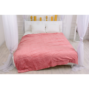 Плед MirSon №1003 Damask Pink 150x200 (2200002979979) краща модель в Миколаєві