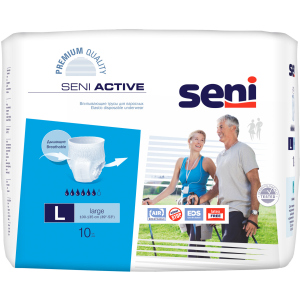 Підгузки-трусики для дорослих Seni Active Large 10 шт (5900516690915) ТОП в Миколаєві