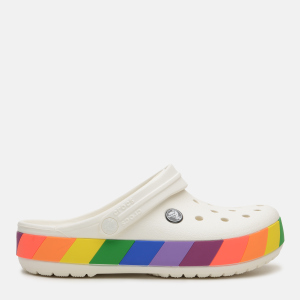 Кроки Crocs Jibbitz Crocband Rainbow Block 206361-94S-M5/W7 37-38 22,9 см Білі (191448456891) ТОП в Миколаєві