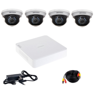 Комплект видеонаблюдения Hikvision Turbo HD-4D KIT