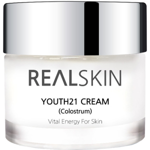 Крем для лица Real Skin Осветление/Колострум Youth 21 Cream Colostrum 50 г (8809280350599) рейтинг