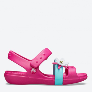 купити Сандалії Crocs Keeley Charm 205486-6X0-C6 22-23 Рожеві (191448275409)