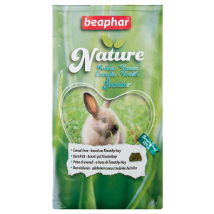 Беззерновой корм для крольчат Beaphar Nature Rabbit с тимофеевкой 1.25 кг (8711231101771) ТОП в Николаеве