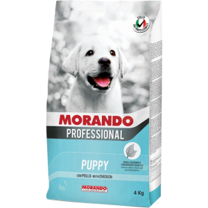 Сухой корм Morando Professional Puppy with Chicken для щенков с курицей 4 кг (8007520099936 / 8007520096010) ТОП в Николаеве