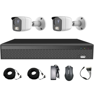 Комплект відеоспостереження CoVi Security AHD-2W 5MP MasterKit (0026621) ТОП в Миколаєві