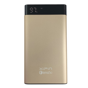 Зовнішній акумулятор (Power Bank) Xipin F1 10000 mAh (Золотистий) ТОП в Миколаєві