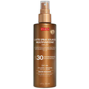 Солнцезащитное молочко для тела и лица Pupa Sun Care Multifunction Sunscreen Milk Spray 200 мл (8011607331826) в Николаеве