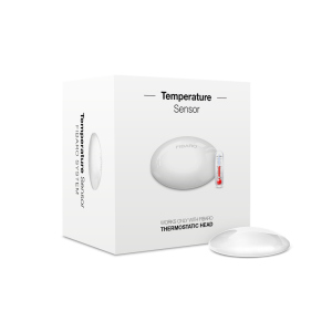 купить Датчик температуры радиаторного термостата FIBARO Radiator Thermostat Sensor — FIBEFGBRS-001