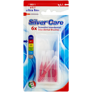 Міжзубні йоржи Silver Care 6 шт ультра-тонкі (8009315041212) краща модель в Миколаєві