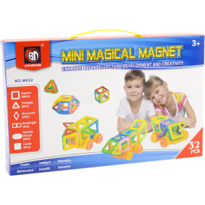 Магнітний конструктор Qunxing Toys 32 деталі (4812501165371) краща модель в Миколаєві