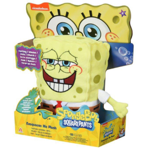 Мягкая игрушка SpongeBob Exsqueeze Me Plush SpongeBob Fart со звуком (EU690902) в Николаеве