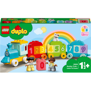 Конструктор LEGO DUPLO Поезд с цифрами — учимся считать 23 детали (10954) лучшая модель в Николаеве