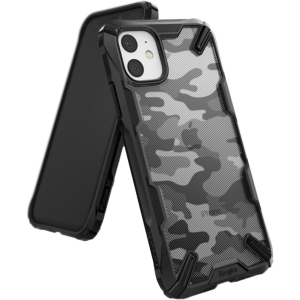 Панель Ringke Fusion X для Apple iPhone 11 Pro Camo Black ТОП в Миколаєві