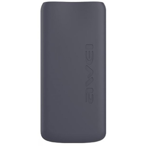 Портативна батарея 10000 mAh AWEI P69K Power Bank Li-Polimer Grey краща модель в Миколаєві