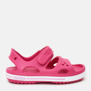 Сандалії Crocs Preschool Crocband II Sandal 14854-66I-C6 23 Paradise Pink/Carnation (0191448106512) краща модель в Миколаєві