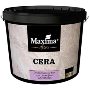 Декоративний віск Maxima для обробки рельєфних штукатурок "Cera" 1 л (4820024426794) ТОП в Миколаєві