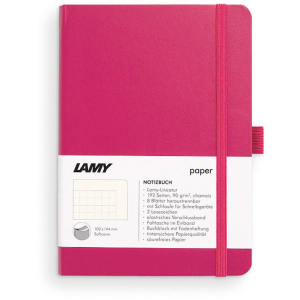 Записная книга Lamy A6 192 страницы в линейку Розовая Мягкая (4014519721192) лучшая модель в Николаеве