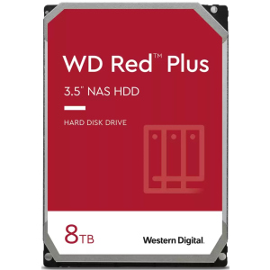 Жесткий диск WD 3.5" SATA 3.0 8TB 7200 256MB Red Plus NAS (JN63WD80EFBX) рейтинг