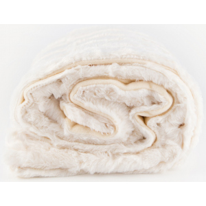 Плед LIFETIME Furry blanket Белый 120x150 см (871125227910 white) лучшая модель в Николаеве