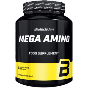 Аминокислота Biotech Mega Amino 500 таблеток (5999076238736) ТОП в Николаеве