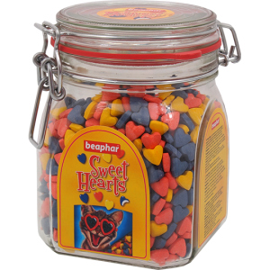 Витаминизированное лакомство Beaphar Sweet Hearts для кошек 1500 шт (10675) (8711231106752) ТОП в Николаеве