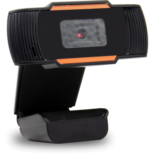 Веб-камера OKey WebCam HD 720P Black/Orange (WB100) лучшая модель в Николаеве