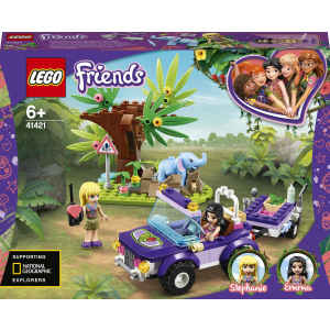 Конструктор LEGO Friends Джунгли: спасение слонёнка 203 детали (41421) лучшая модель в Николаеве