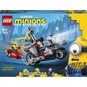 Конструктор LEGO Minions Неймовірна погоня на мотоциклі 136 деталей (75549) ТОП в Миколаєві