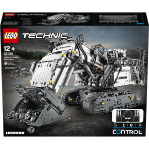 Конструктор LEGO TECHNIC Екскаватор Liebherr R 9800 4108 деталей (42100) надійний