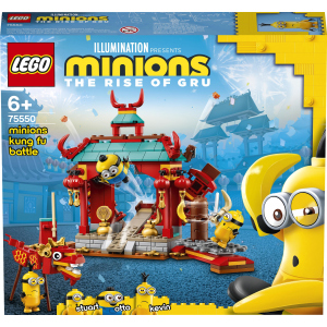 купить Конструктор LEGO Minions Миньоны: бойцы кунг-фу 310 деталей (75550)